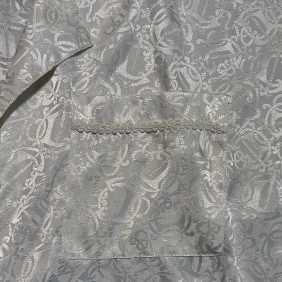 Dior Cream Patterned Robe - Picture 6 of 11